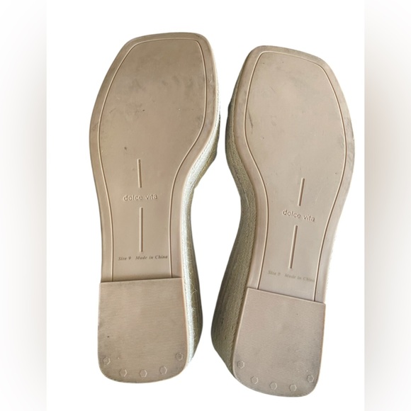 Dolce Vita , Elvia Purple Floral Ankle Strap Platform Espadrille Wedges - Picture 8 of 8